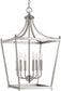 Capital Lighting Stanton 6-Light Foyer  Brushed Nickel 9552BN