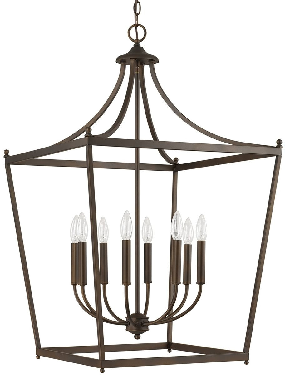 Capital Lighting Stanton 8-Light Foyer  Burnished Bronze 9553BB
