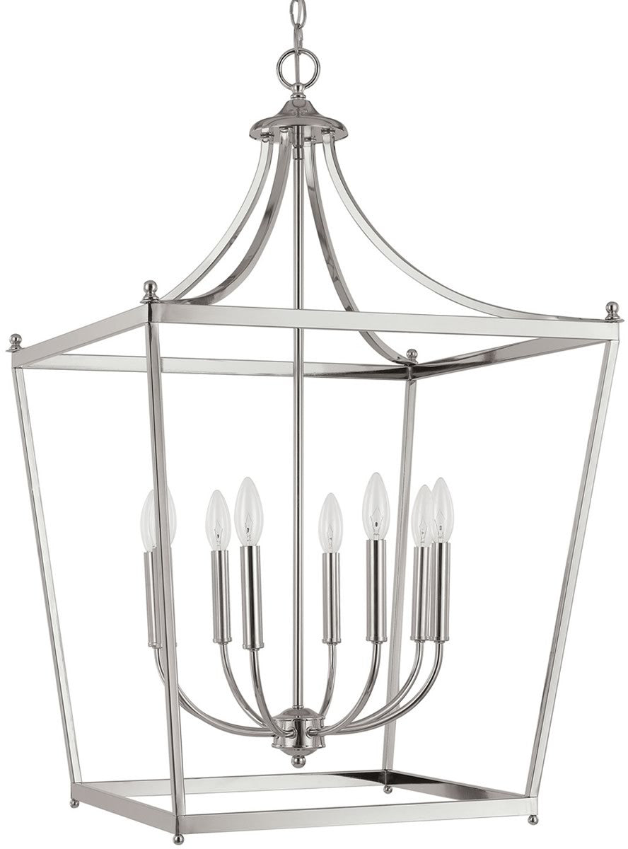 Capital Lighting Stanton 8-Light Foyer  Polished Nickel 9553PN