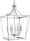 Capital Lighting Stanton 8-Light Foyer  Polished Nickel 9553PN