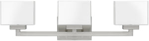 26"W Tahoe 3-Light Vanity Brushed Nickel