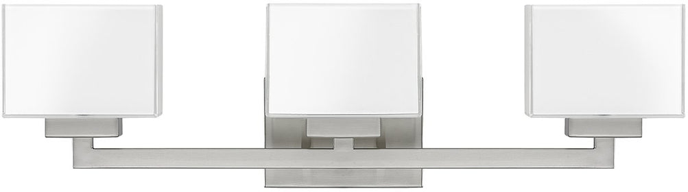 26"W Tahoe 3-Light Vanity Brushed Nickel