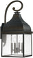 Capital Lighting Westridge 4-Light Outdoor Wall Lantern Old Bronze 9643OB