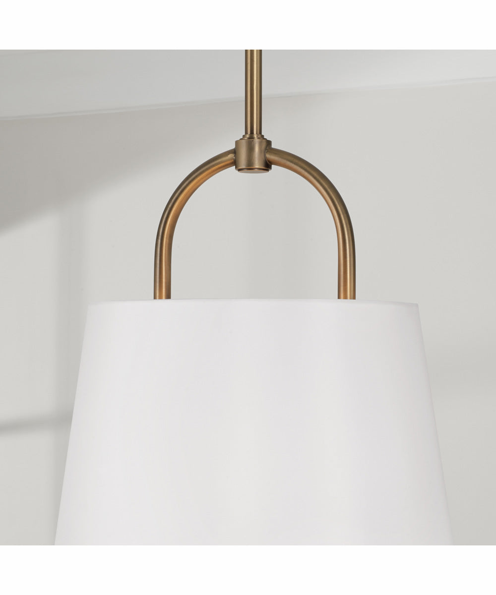Brody 1-Light Pendant Aged Brass
