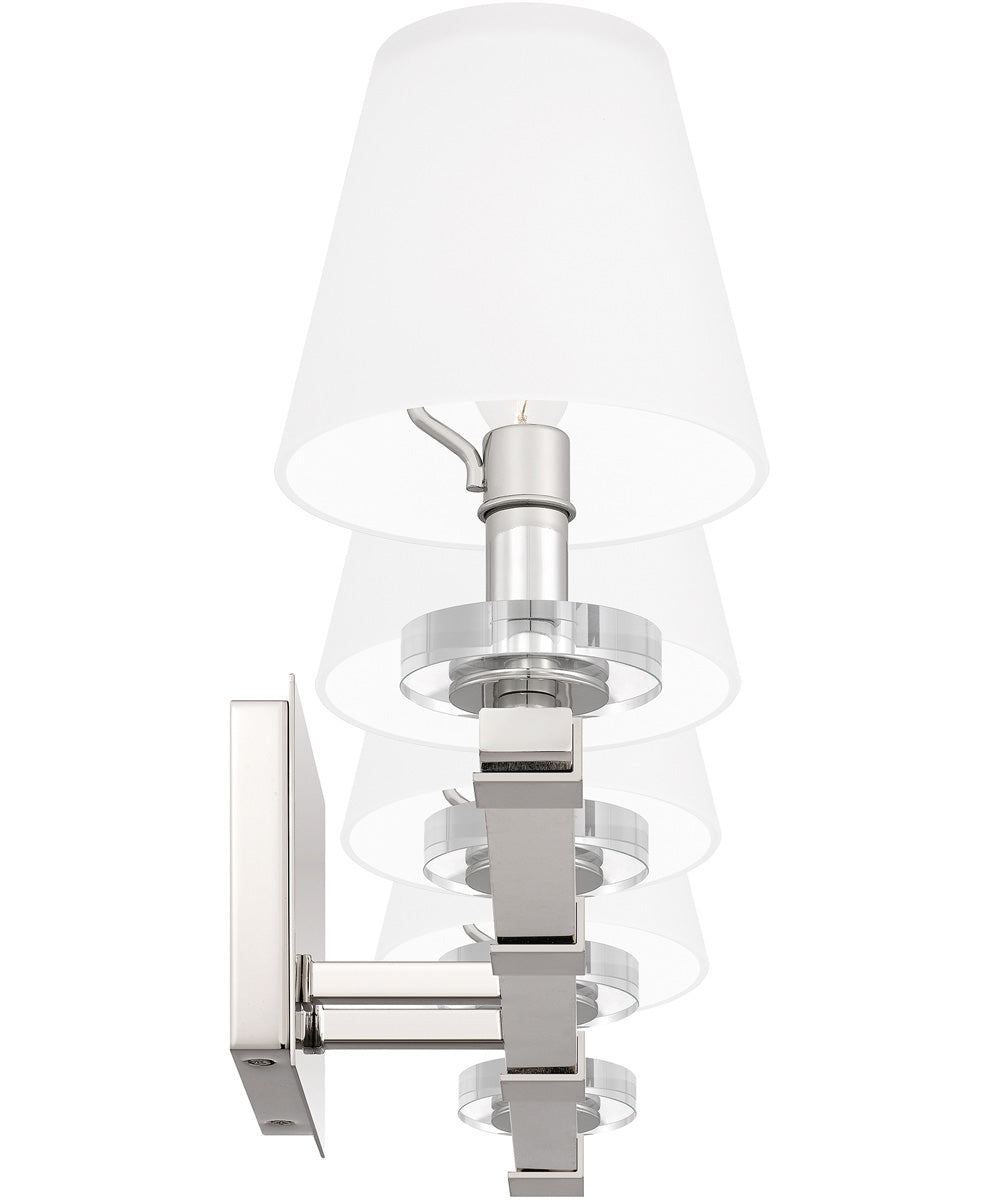 Kelsey Glen Extra Large 4-light Bath Light Polished Nickel