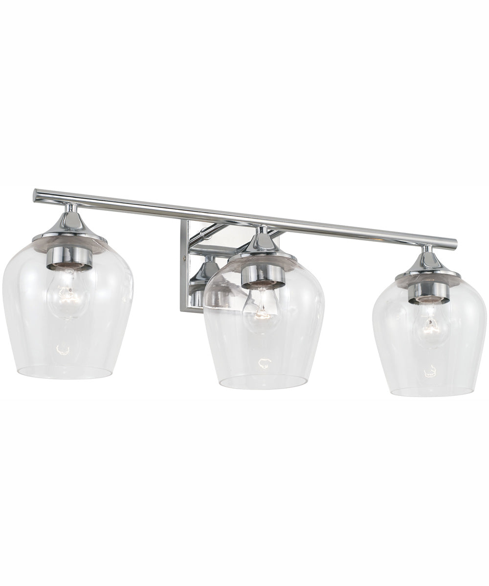Reece 3-Light Vanity Chrome