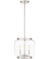 Tapley Small 3-light Mini Pendant Polished Nickel