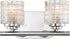 11"W Votive 2-Light Vanity & Wall Polished Nickel