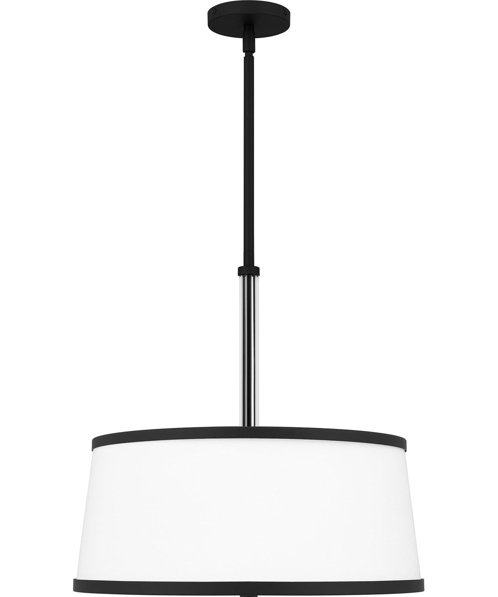 Kylen 4-light Pendant Matte Black