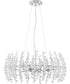 Valla 8-light Pendant Polished Chrome