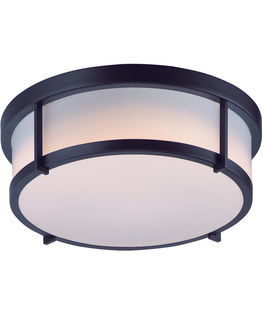 Rogue 13 inch LED Flush Mount Black
