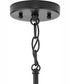 Hinton 1-Light Modern Farmhouse Pendant Matte Black