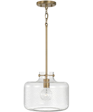 Brighton 1-Light Pendant Aged Brass