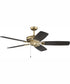 56" Supreme Air Plus Ceiling Fan Satin Brass