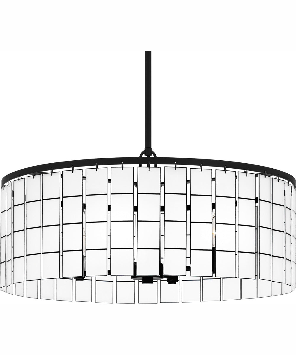 Seigler 4-light Pendant Matte Black