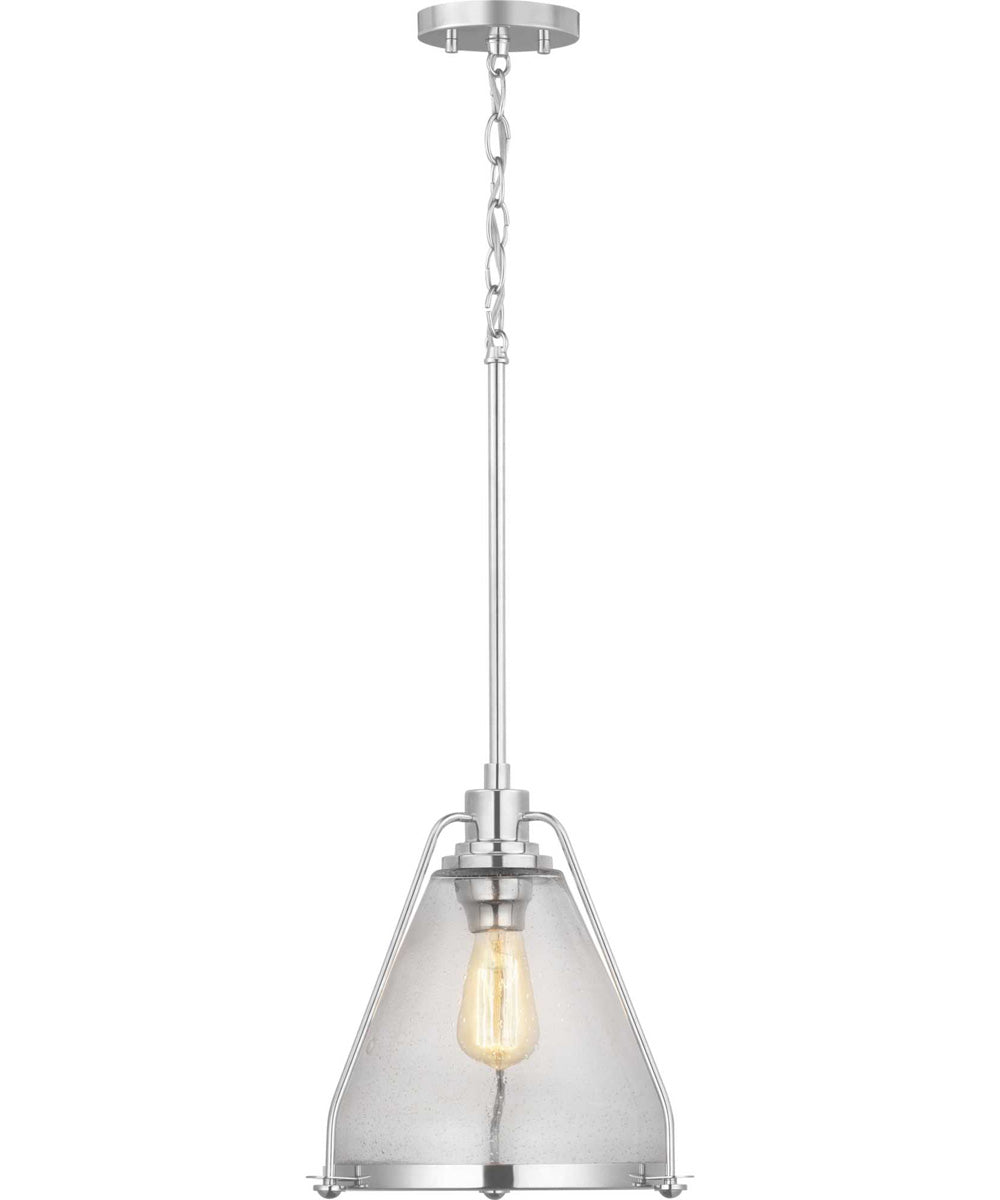 Range 1-Light Pendant Polished Nickel