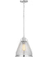 Range 1-Light Pendant Polished Nickel