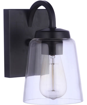 Elsa 1-Light Wall Sconce Flat Black