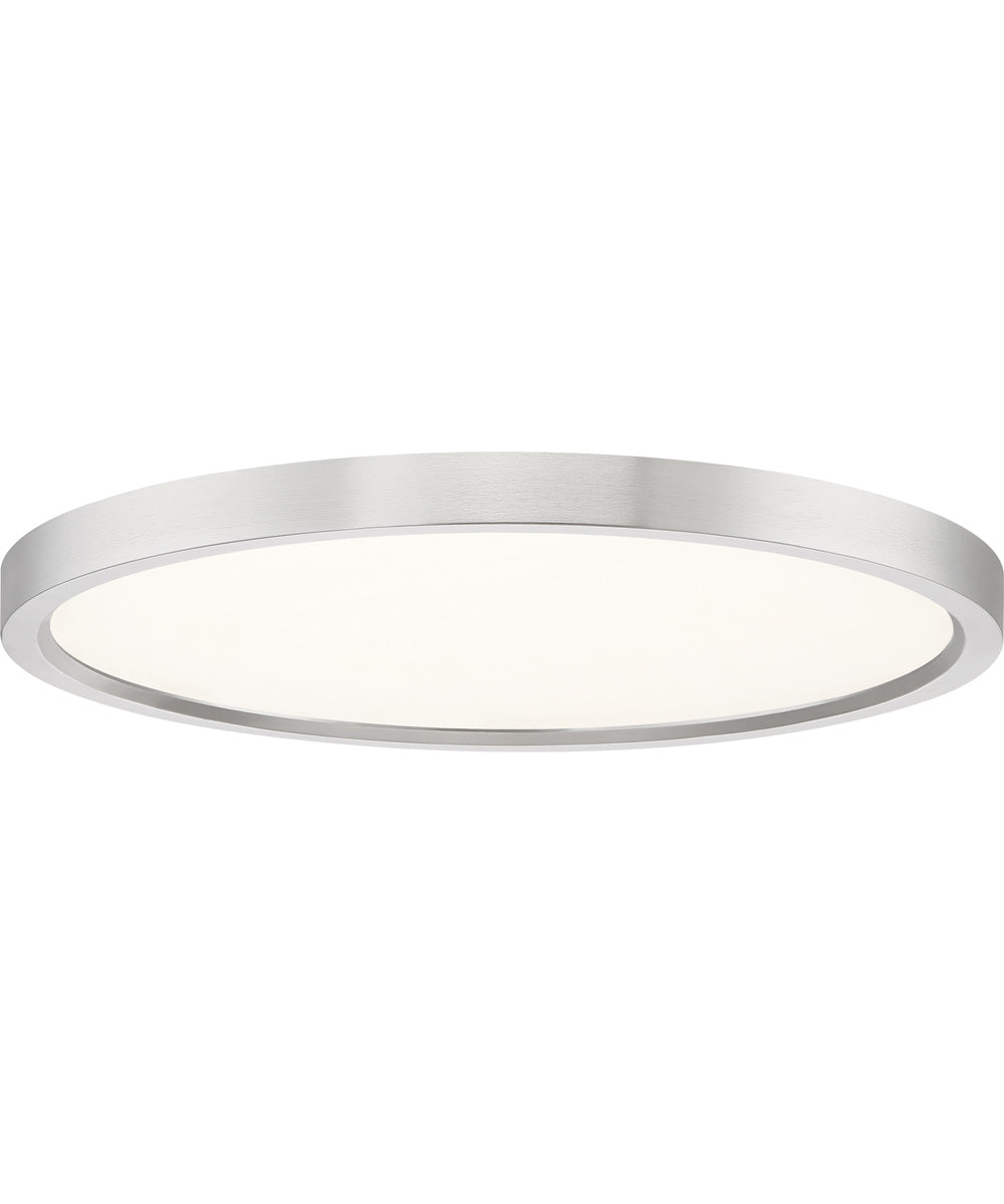 Outskirts  Flush Mount Brushed Nickel