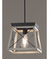 Briarwood 1-Light Coastal Mini-Pendant Light Graphite