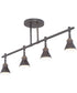 Denning 4-light Track Light Palladian Bronze