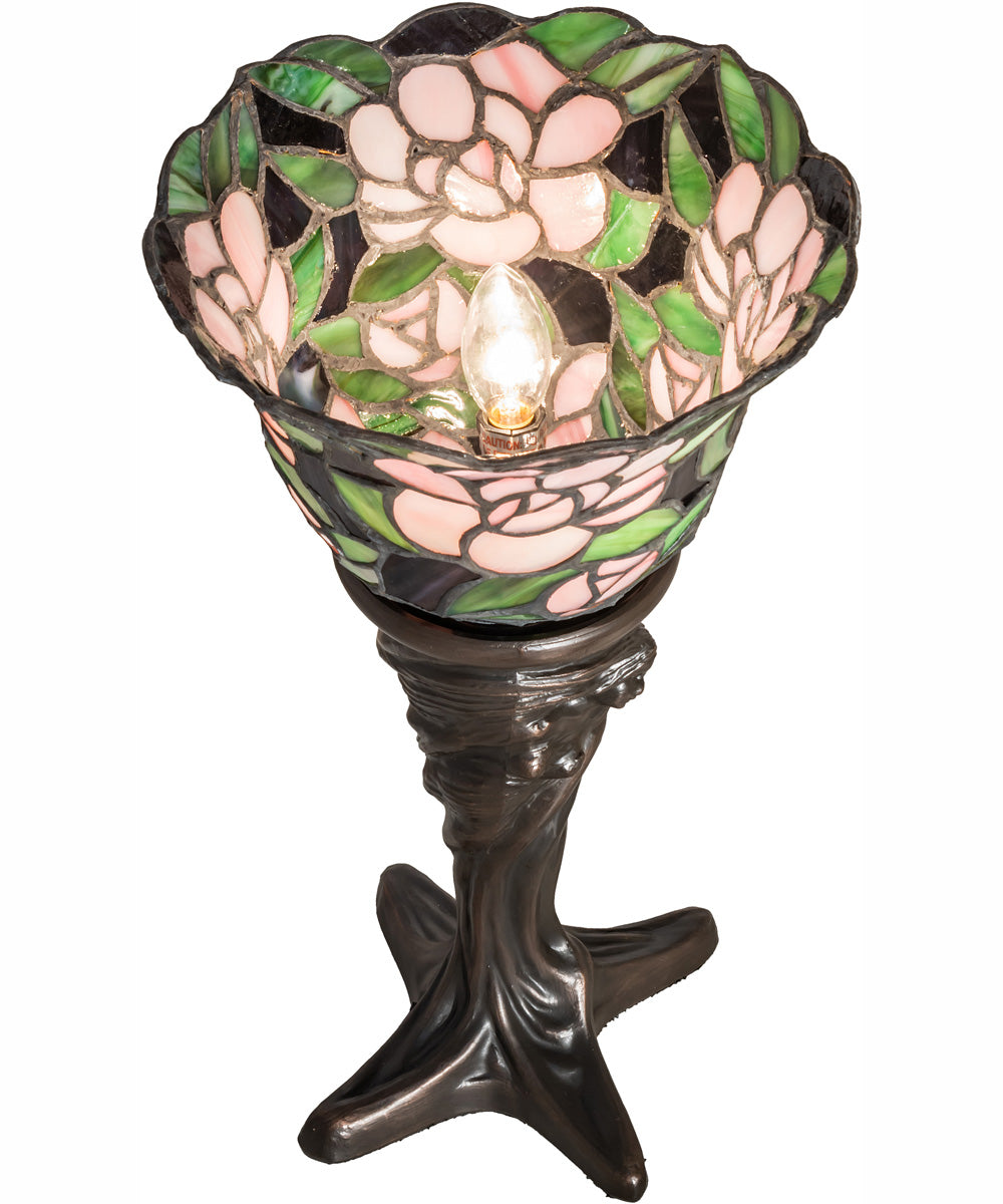 15" High Begonia Mini Lamp