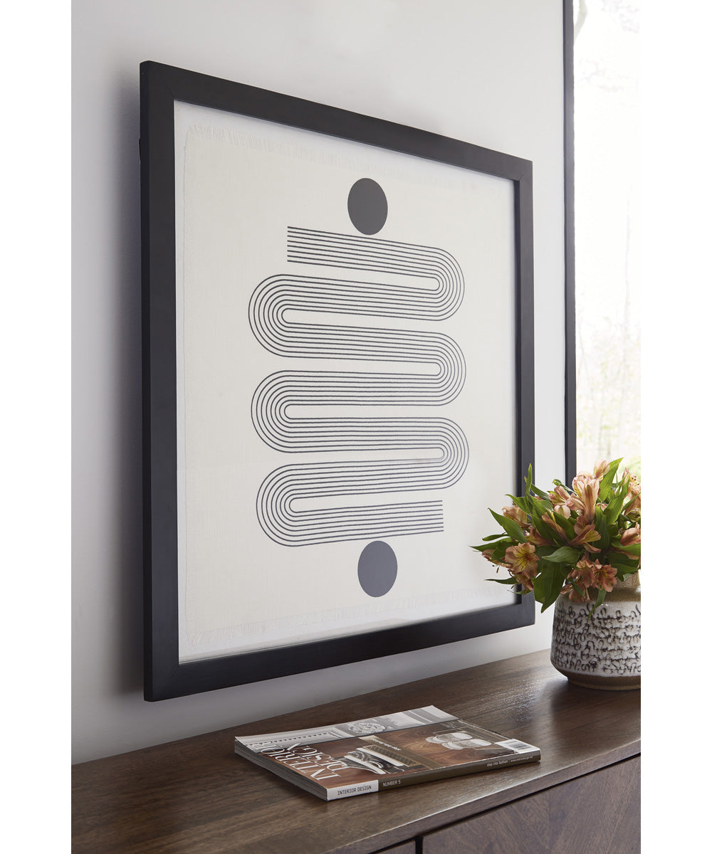 Jaegar Wall Art Black/White