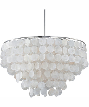 Shelby 6-Light Pendant Polished Nickel