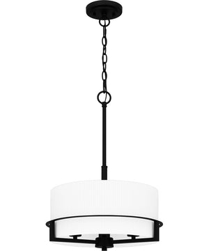 Seymour Large 3-light Pendant Matte Black