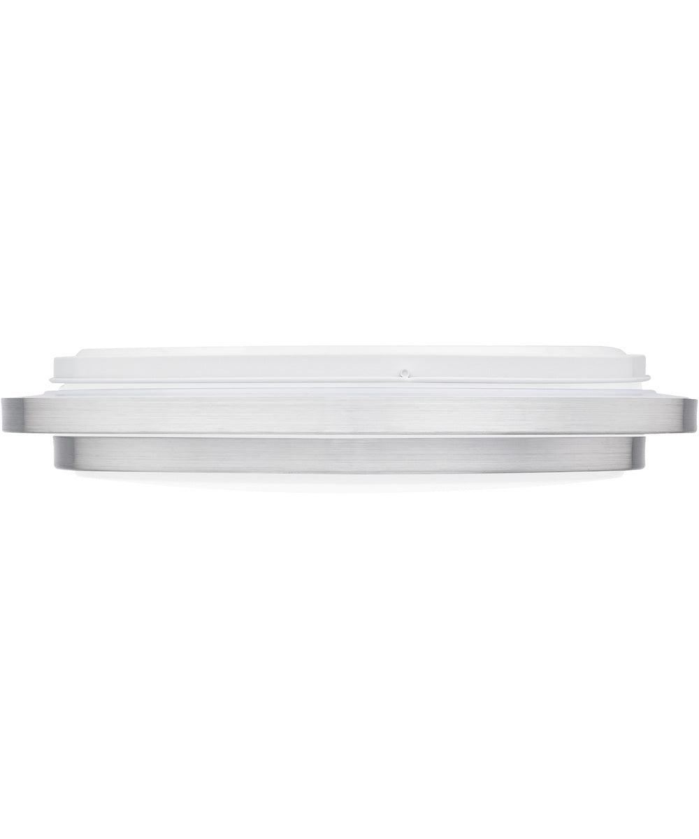 Irving  Semi Flush Mount Brushed Aluminum