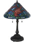 25"H Tiffany Koi Table Lamp
