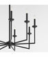 Eldorado 9-light Chandelier Matte Black