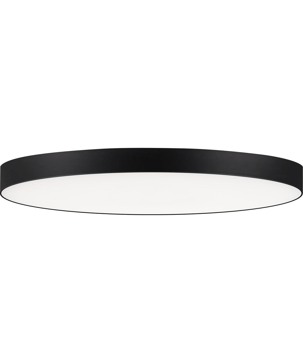Trim 16 inch RD LED Flush Mount 3000K Black