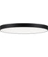 Trim 16 inch RD LED Flush Mount 3000K Black