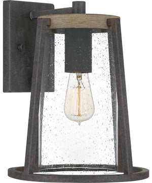 Brockton Large 1-light Outdoor Wall Light Rustic Black