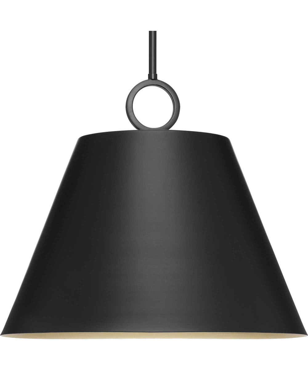Parkhurst 3-Light New Traditional Metal Pendant Light Matte Black