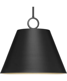 Parkhurst 3-Light New Traditional Metal Pendant Light Matte Black
