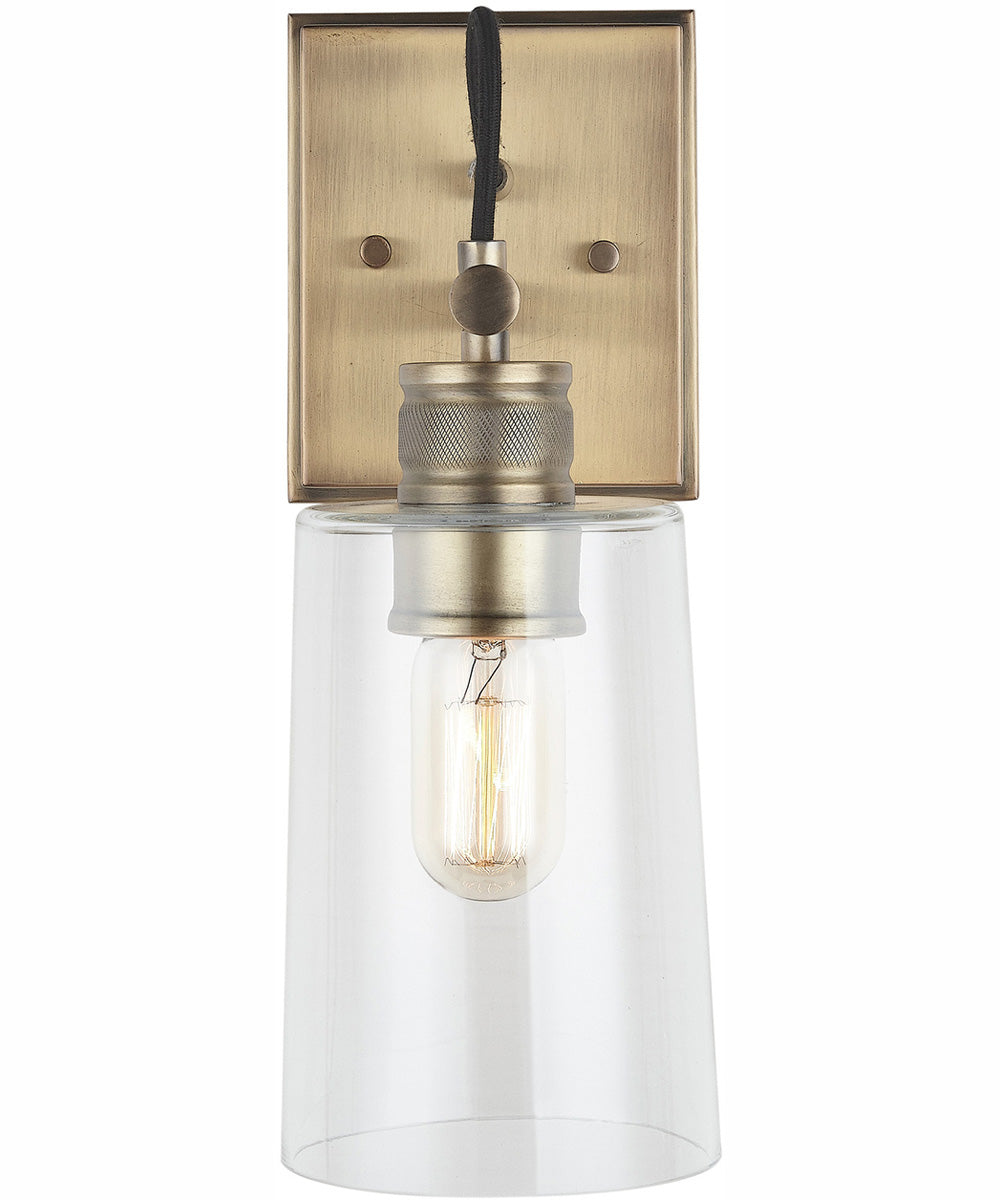 Randall 1-Light Sconce Aged Brass