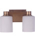 Bretton 2-Light Vanity Satin Brass
