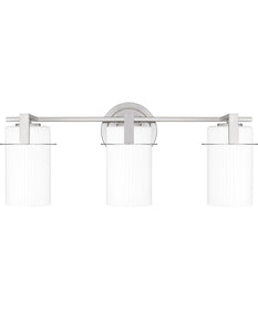 Seymour Large 3-light Bath Light Brushed Nickel