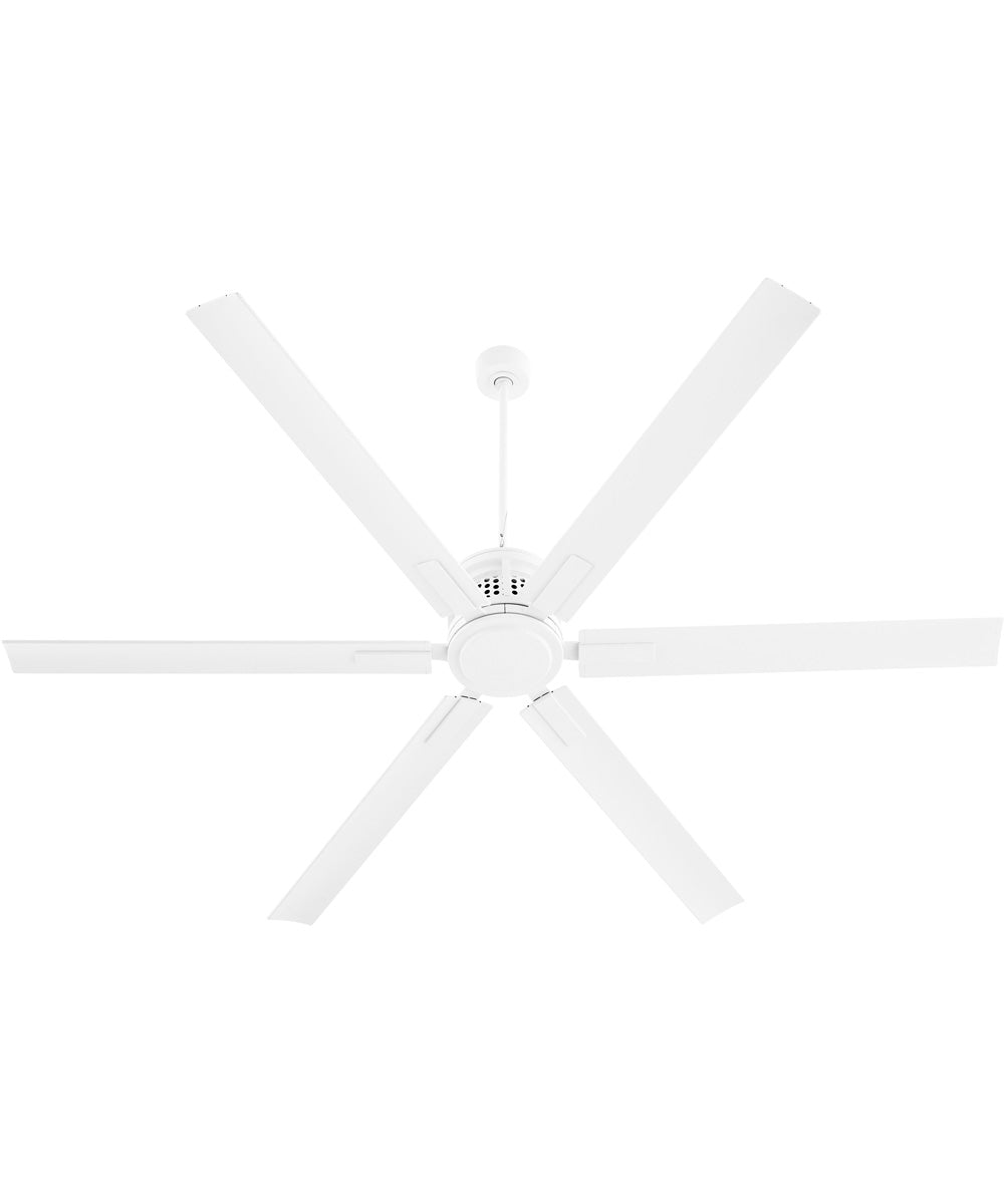 80" Zeus Patio Ceiling Fan Studio White