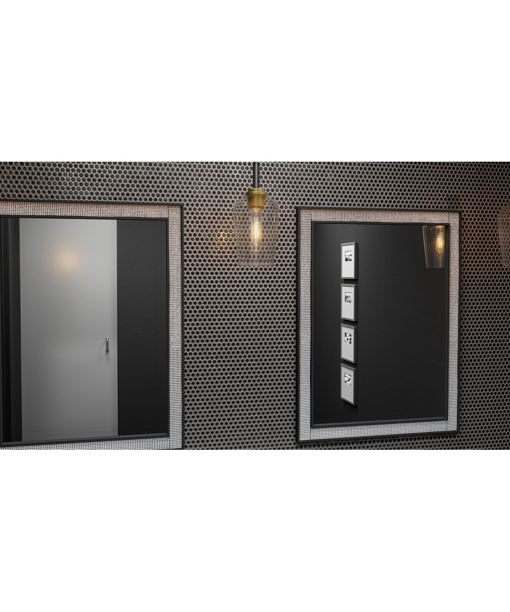 Sagamore Small 1-light Mini Pendant Earth Black