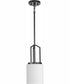 Goodwin 1-Light Modern Farmhouse Pendant Matte Black