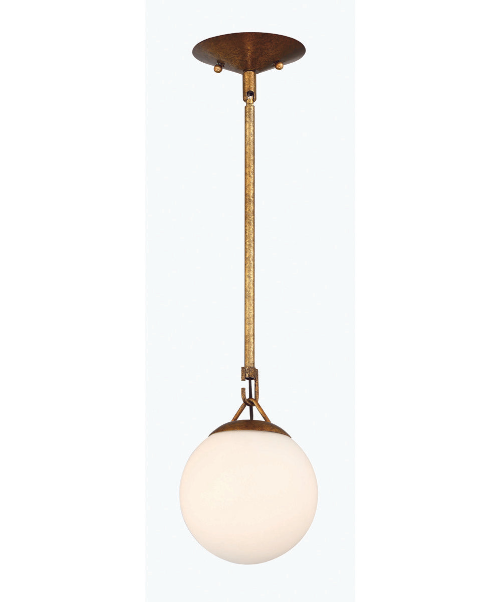 Orion 1-Light Mini Pendant Patina Aged Brass