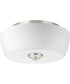 Leap 2-Light 14" Flush Mount Brushed Nickel