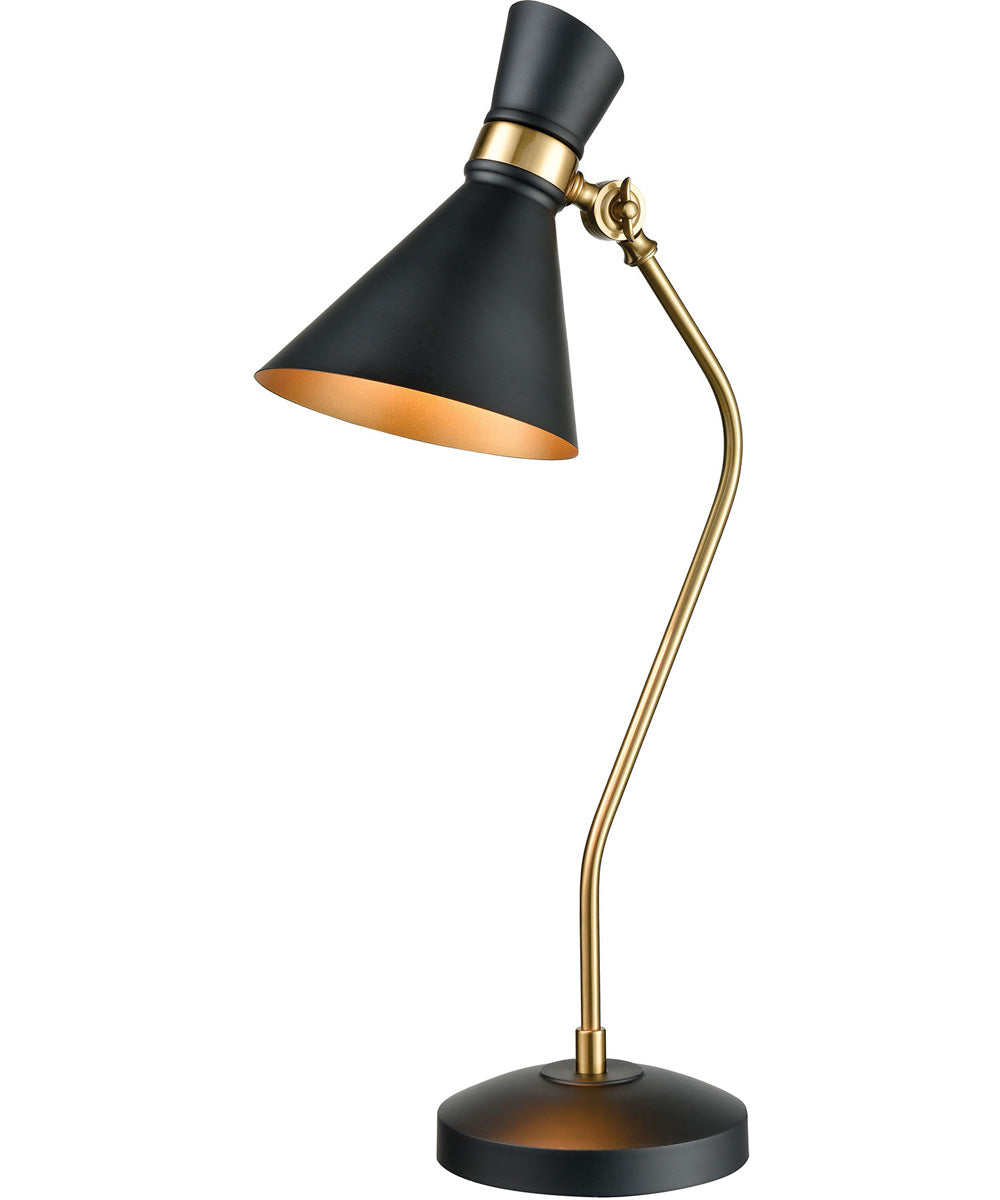 Virtuoso Table Lamp Matte Black/Aged Brass