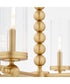 Tamara Day's Lee Boulevard 6-light Chandelier Aged Brass