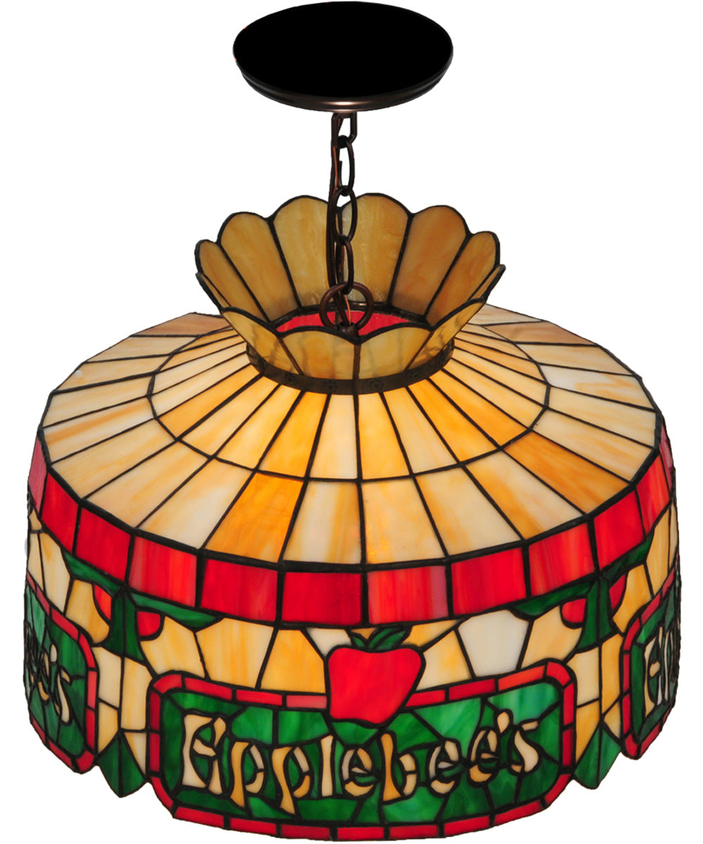 16"W Personalized Applebee's Pendant