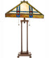 28" High Prairie Wheat Table Lamp