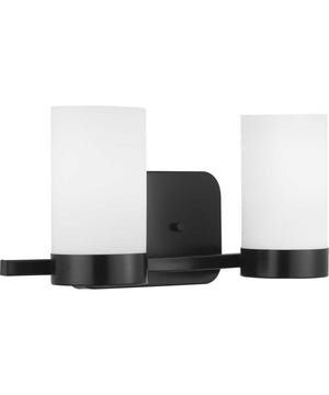 Elevate 2-Light Bath & Vanity Matte Black